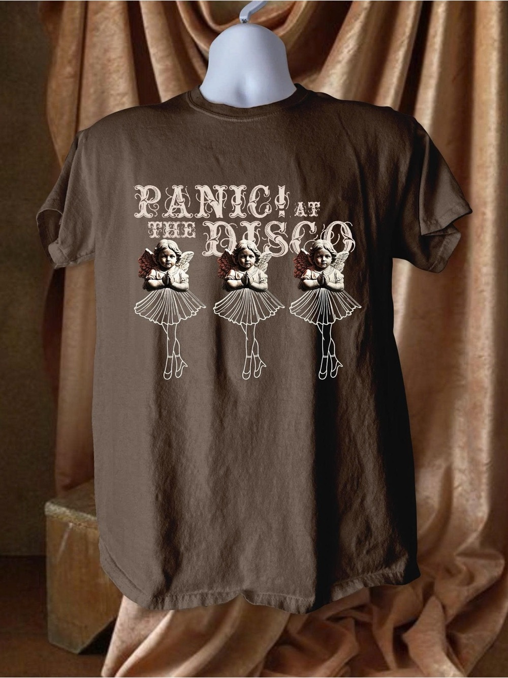 Panic! At The Disco Band Tee, Vintage Y2K Alternative Rock Unisex Tee